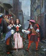 James Digman Wingfield Pepys and Lady Batten oil on canvas